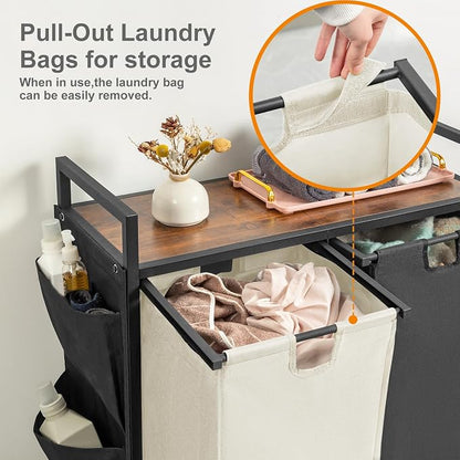WOWLIVE Double Laundry Hamper - Image 5