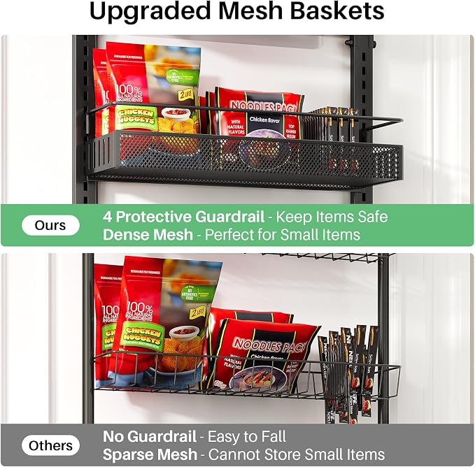 SNTD Over the Door Pantry Organizer - Image 4