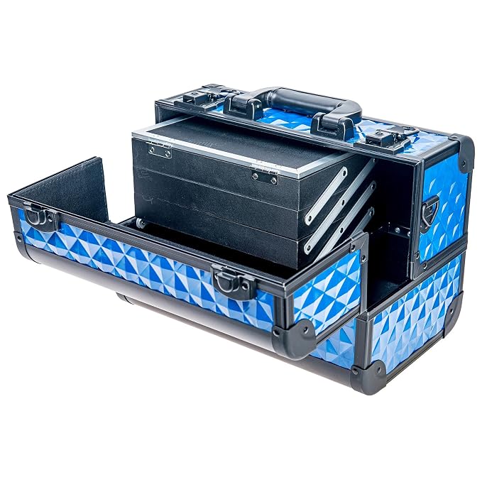 SHANY Premier Fantasy Professional Makeup Train Case Cosmetic Box Portable - Image 7
