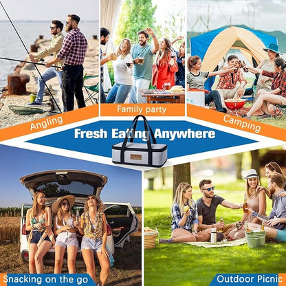 Chilled Portable Snackle Box Container, Beach Essentials - Image 6
