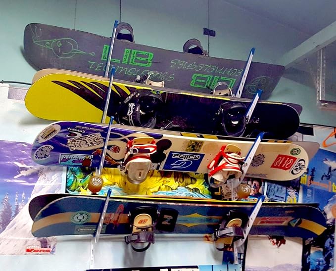 StoreYourBoard Snowboard Multi Wall Storage Rack, Home and Garage Mount - Image 5