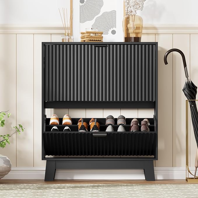 HUANLEGO Shoe Cabinet Storage for Entryway - Image 7