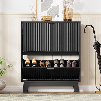 HUANLEGO Shoe Cabinet Storage for Entryway - Image 7