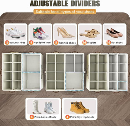 Budding Joy 2 Pack Shoe Organizer - Image 2