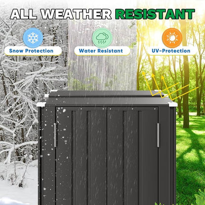 Patiowell 28 Cuft Outdoor Storage Shed - Image 4