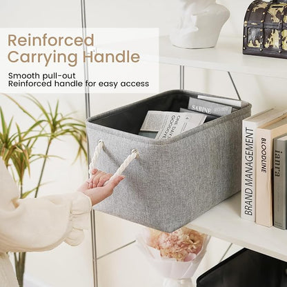 15x11x10 In Foldable Fabric Large Storage Bins - Image 3