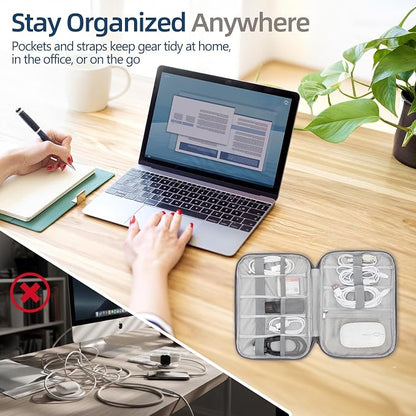 Cord Organizer Travel Case, Cable Organizer Bag - Image 6