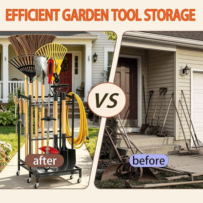 Garden Tool Organizer Rack - Image 4