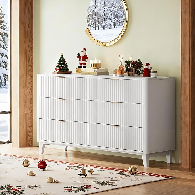 WLIVE Fluted Dresser for Bedroom - Image 4