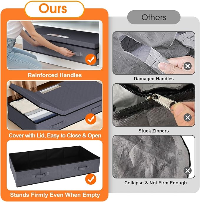 StoreHappily Under Bed Storage Containers - Image 3