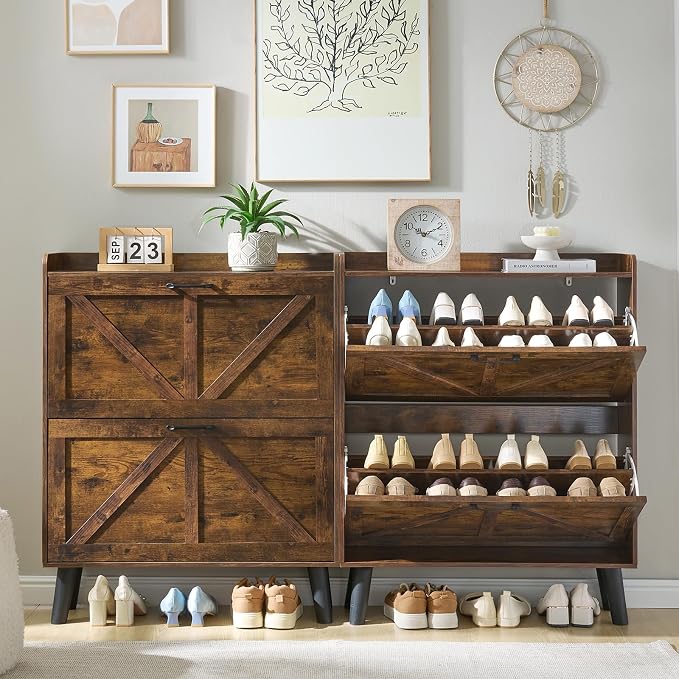 LEYAOYAO Shoe Cabinet Storage for Entryway - Image 5