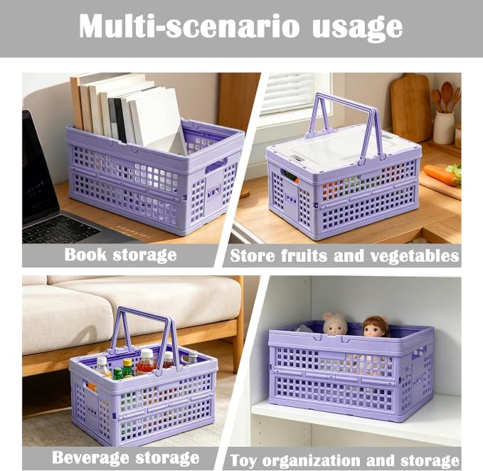 Foldable Small Plastic Baskets - Image 7