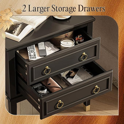 Huuger 27.6 Inch Tall Nightstand - Image 5