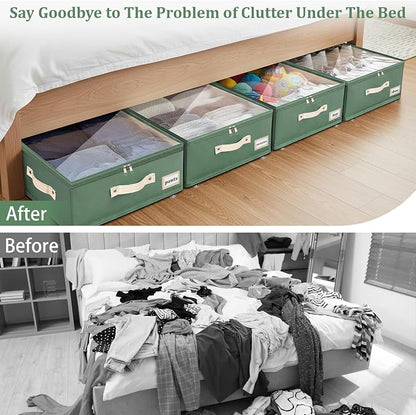 Dolicer 4 Pack Under Bed Storage - Image 8