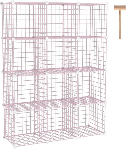 C&AHOME Wire Cube Storage, 12 by CAHOME