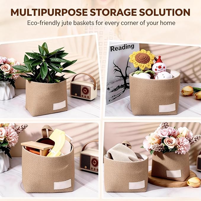 2Pcs Small Hanging Basket, Wall Basket, Hanging Basket - Image 6