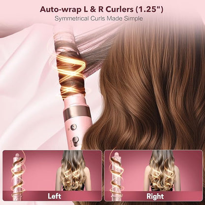 Dual Voltage StyleVibe 8-in-1 Air Styler, Hair Dryer & Blow Dryer Brush - Image 8
