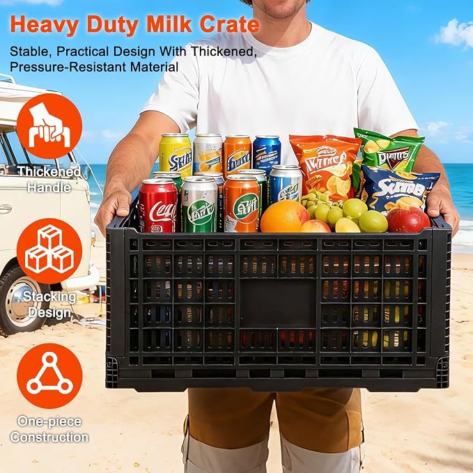 72L Collapsible Milk Crate - Image 6