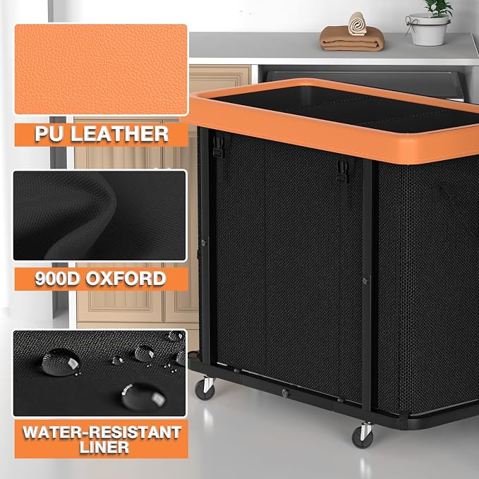 230L Large Fashion Laundry Basket - Image 2
