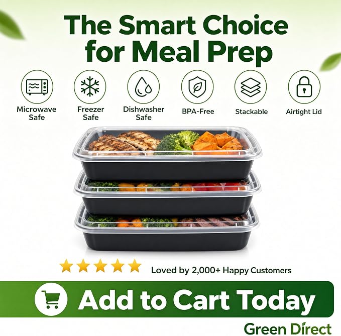 Green Direct Food Storage Containers - Image 9