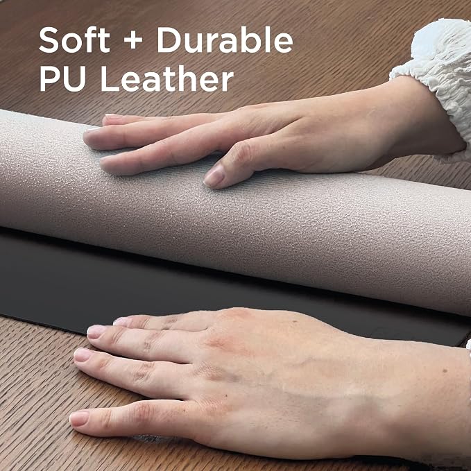 Black+Decker Faux Leather Desk Mat - Image 3