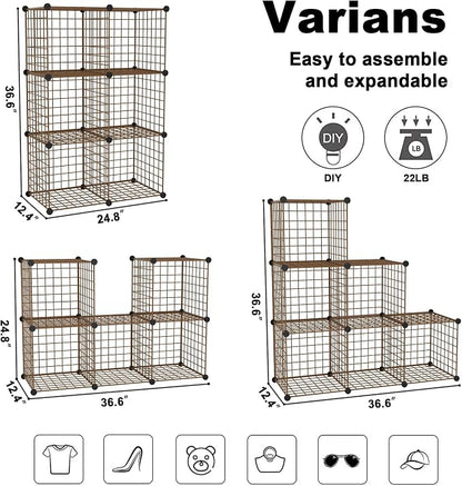 C&AHOME Wire Cube Storage, 6 - Image 3