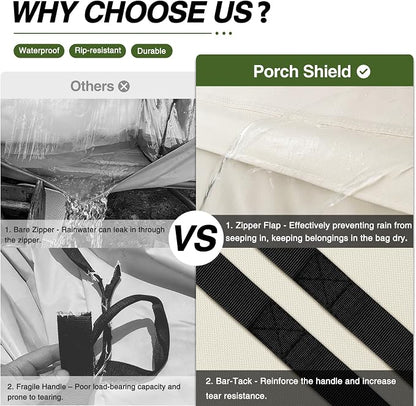 Porch Shield Outdoor Cushion Storage Bag 48 inch Waterproof Outside Storage Bags - Image 5