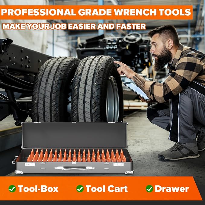 40PCS Modular Wrench Organizer Wrench Holder - Image 8