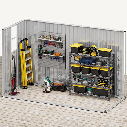 DWVO 9' x 4' Outdoor Storage Shed - Image 8