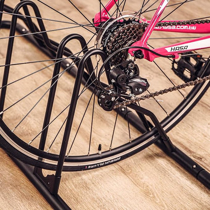 CyclingDeal Bicycle Floor Parking Rack Stand - Image 5