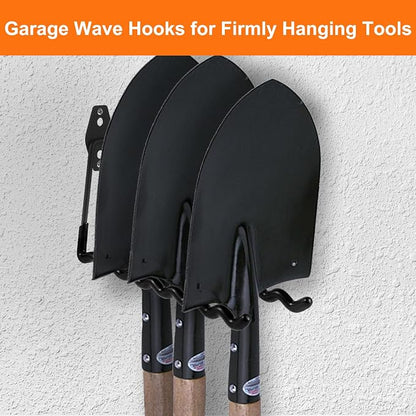 Wall Mounted Garage Hooks Tool Organizer, 10 Inch Garage Storage Hook Heavy - Image 5
