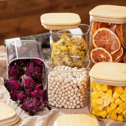 D2scrma Airtight Glass Square Storage Containers - Image 8