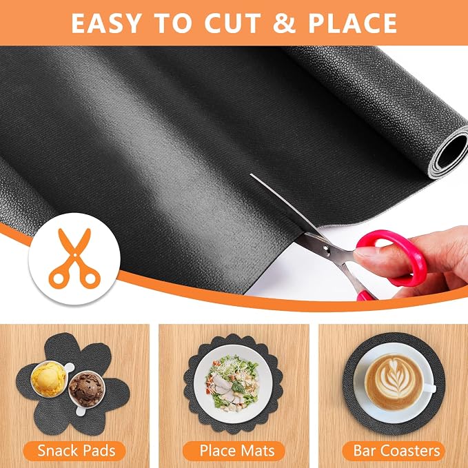 WochiTV Shelf Liner for Cabinets, Drawer Non Adhesive Non Slip Foam Mat for - Image 5