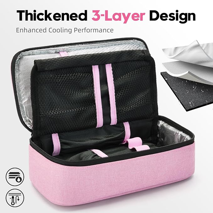 ALLCAMP Insulin Cooler Travel Case Diabetic Medication Cooler - Image 3
