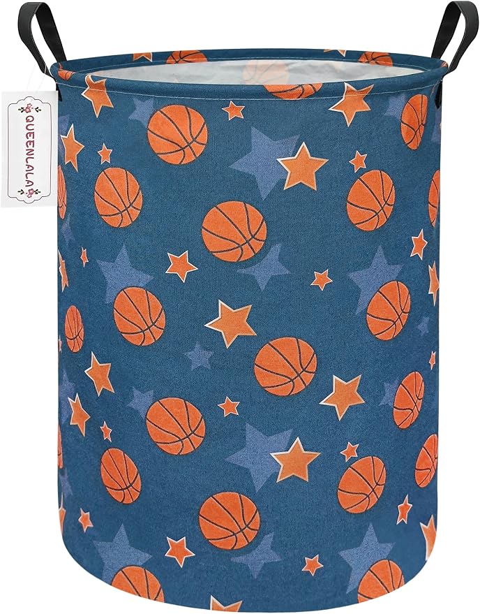 QUEENLALA Large Storage Basket, Laundry Hamper/Bathroom/Home Decor/Collapsible by QUEENLALA