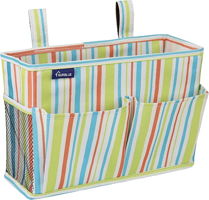 Surblue Bedside Caddy Hanging Bed Organizer Storage Bag Pocket by SURBLUE