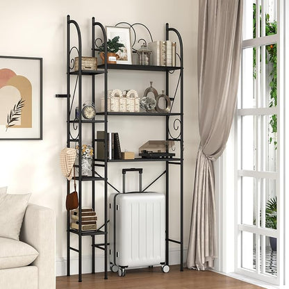 7-Tier Over the Toilet Storage Rack, Heavy-Duty Metal Bathroom Organizer - Image 5