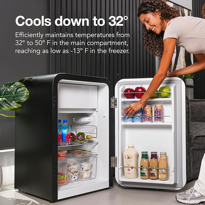 Cooluli Curve 3.8 cu ft Mini Fridge - Image 2