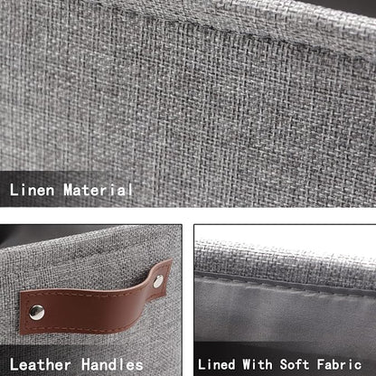 HNZIGE Foldable Fabric Storage Baskets, Empty Gift Baskets - Image 5