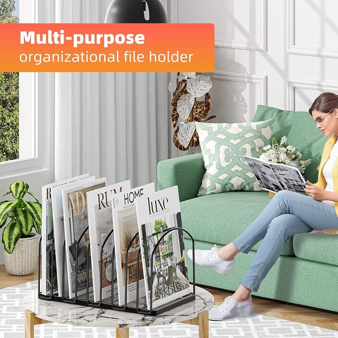Simple Trending 2 Pack 9 Section Metal File Sorter Organizer - Image 6