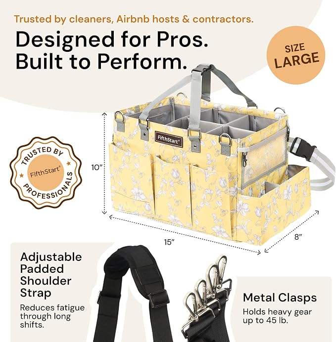 FifthStart Multiuse Cleaning Caddy - Image 2