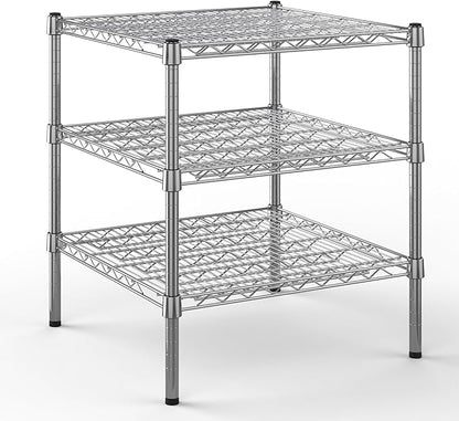 24" Deep x 24" Wide x 27" Height Wire Shelving Kit | 3-Tier | NSF Commercial by Regal+Altair