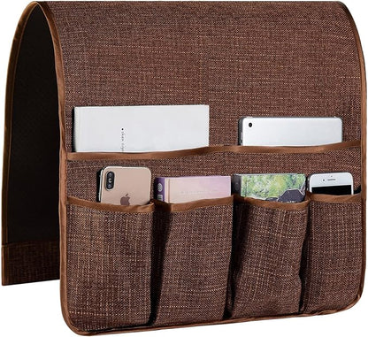 FLYILY Sofa Armrest Organizer Non-Slip Arm Chair Hanging Caddy Remote Control by FLYILY
