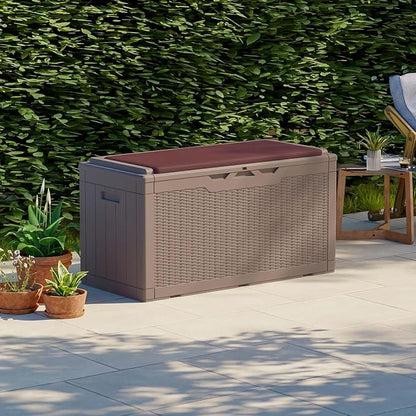 Patiolife 100 Gallon Resin Deck Box - Image 2