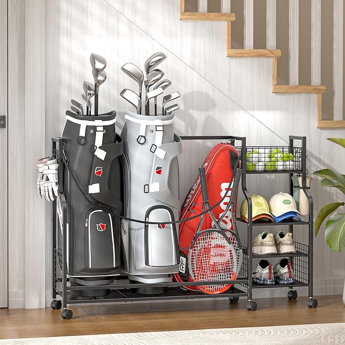 Golf Bag Storage Rack for Garage - Image 6