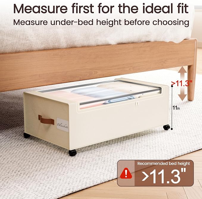 Yecaye 95 L Under Bed Storage - Image 3
