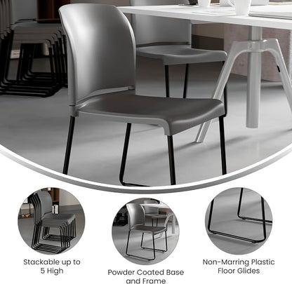 Flash Furniture Hercules Series Contoured Stacking Chairs - Image 5