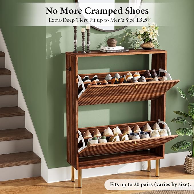 Nicetree Shoe Storage Cabinet for Entryway - Image 3