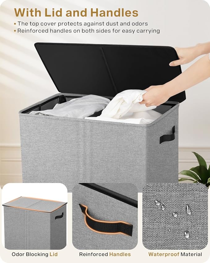SOLEDI Double Laundry Hamper - Image 6