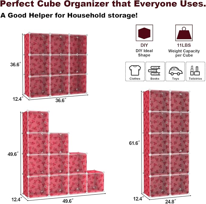 C&AHOME Cube Storage Organizer - Image 3